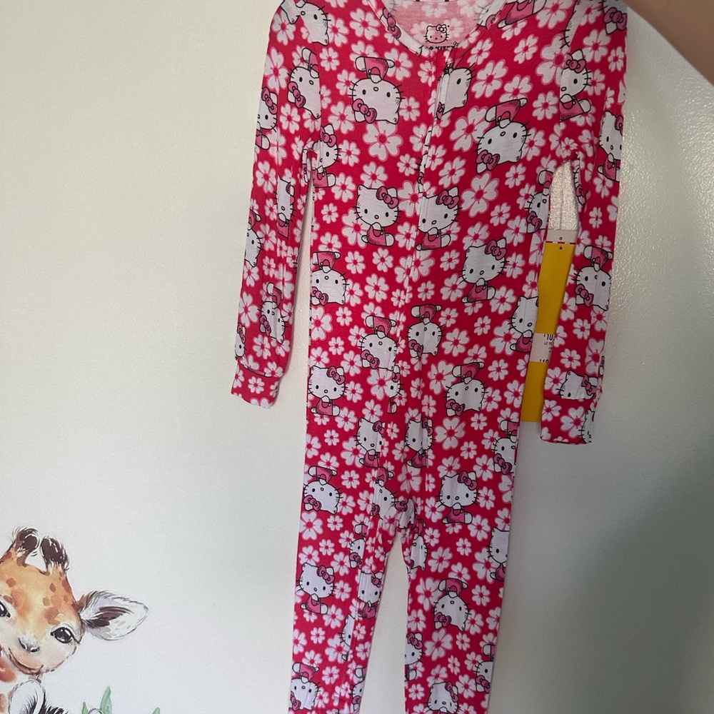 Hello Kitty lightweight bamboo feel Pajama Onesie
